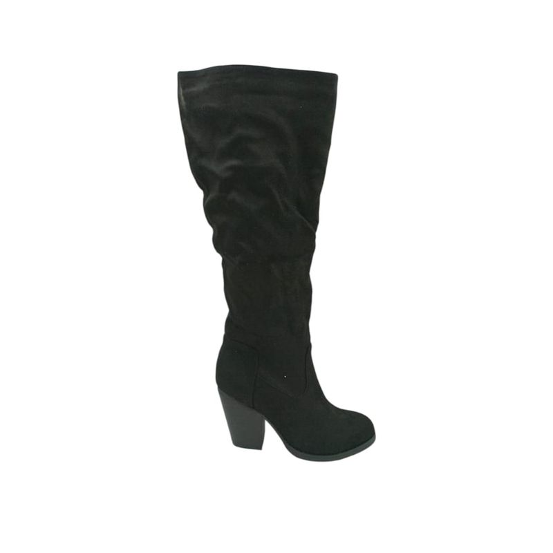 HERIEL - Bota Negra Taco Mujer