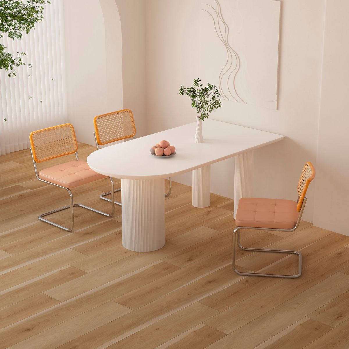 JOYTEK - PISO SPC VINILICO 5mm 18x122 cm ALMENDRO / 2,20 m2