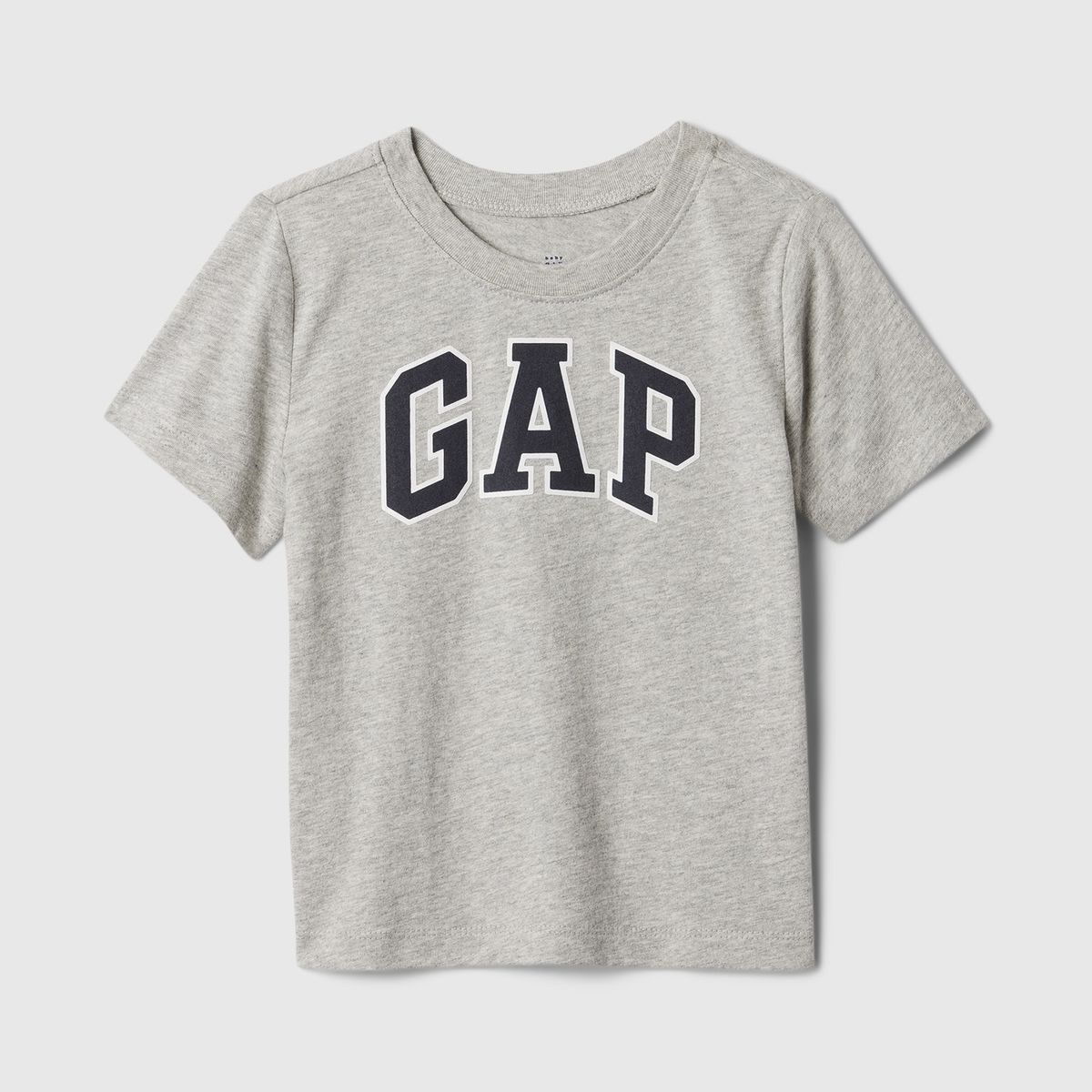 GAP - Polera Toddler Niño Logo Manga Corta Gris Gap