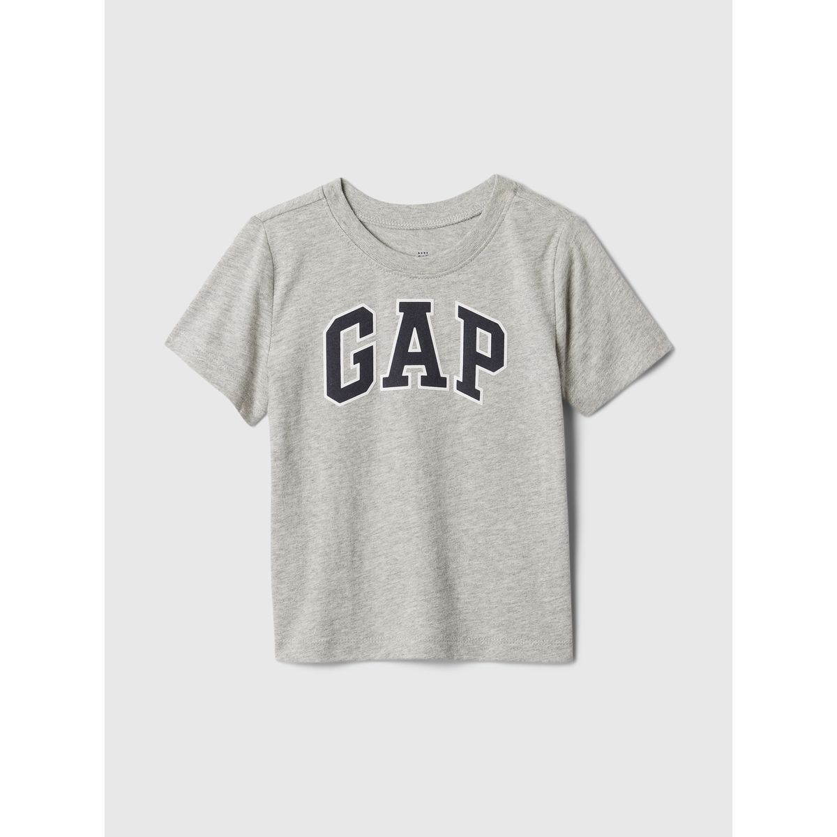 GAP - Polera Toddler Niño Logo Manga Corta Gris Gap