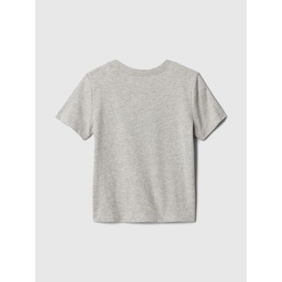 Imagen 2 del producto Polera Toddler Niño Logo Manga Corta Gris