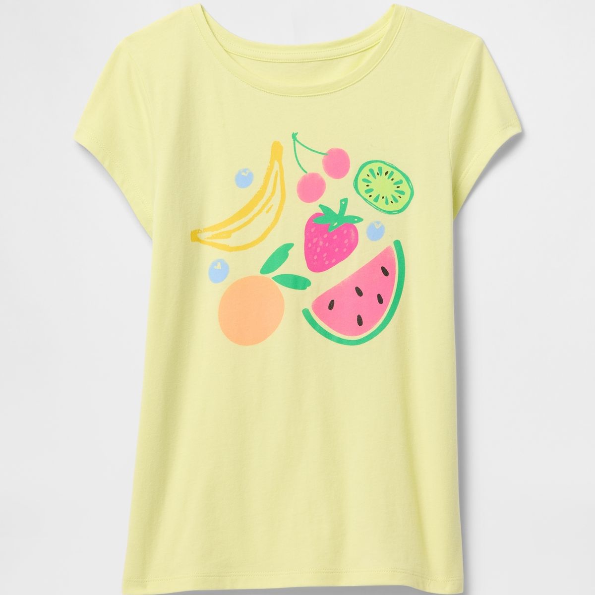 GAP - Polera Niña Fruit V25 Manga Corta Multicolor Gap