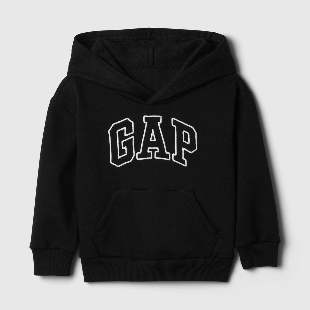 GAP - Polerón Toddler Niño Logo Sin Cierre Negro Gap