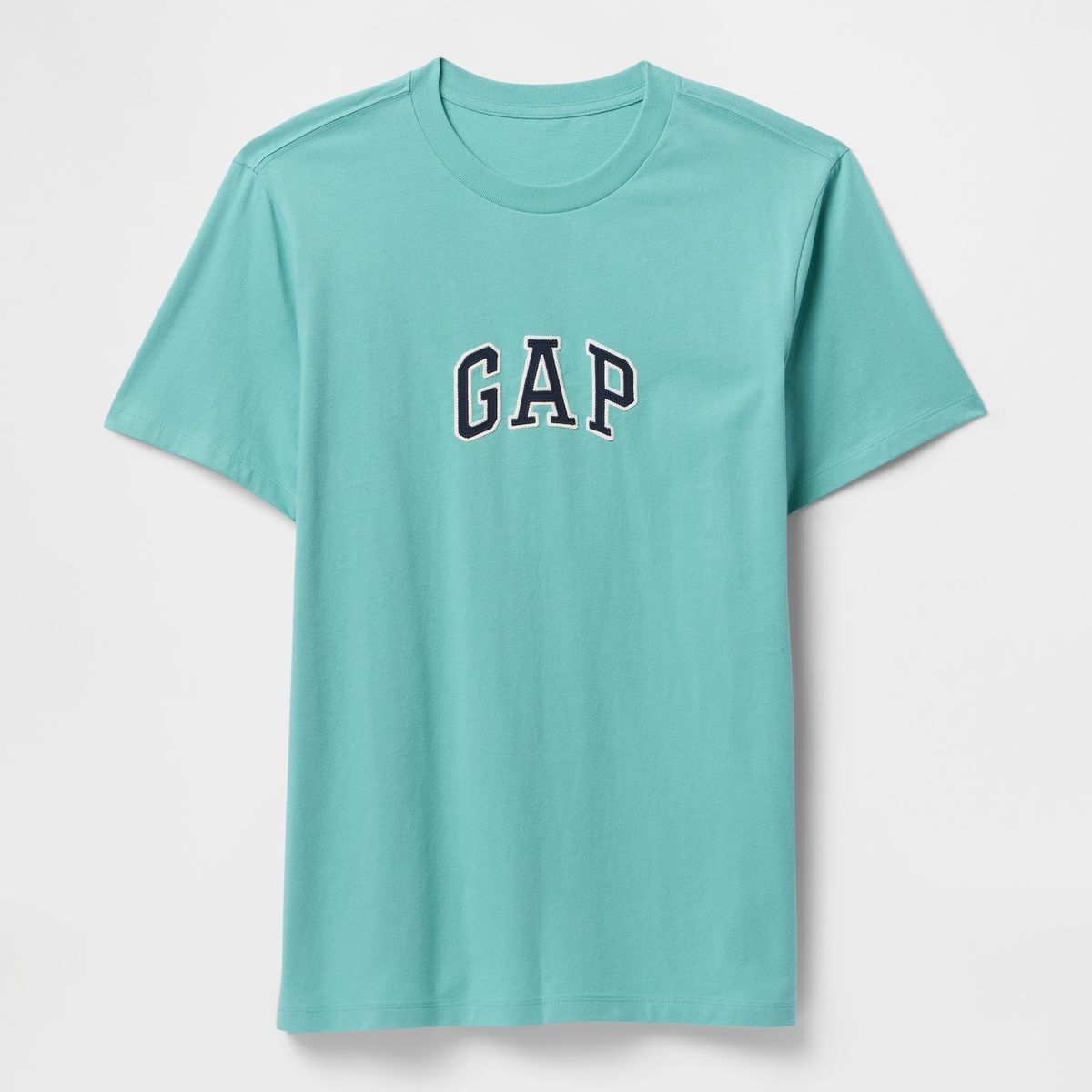 GAP - Polera Hombre Logo Mini Manga Corta Celeste Gap