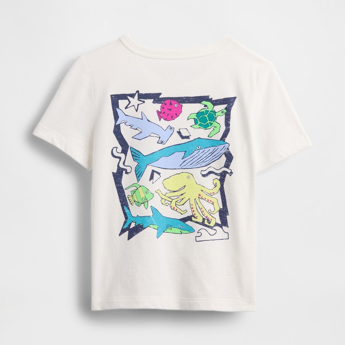 GAP - Polera Toddler Niño Gap Mix & Match Manga Corta Multicolor