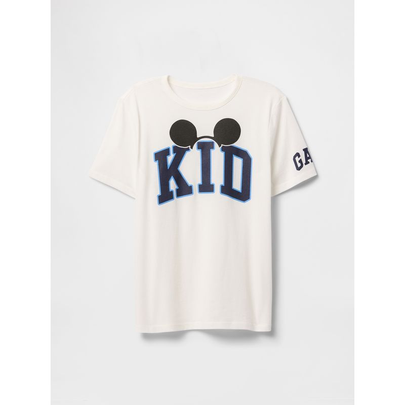 GAP - Polera Niño Disney Kid Manga Corta Blanco Gap