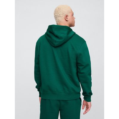 Imagen 2 del producto Polerón Hombre Logo Con Cierre Verde