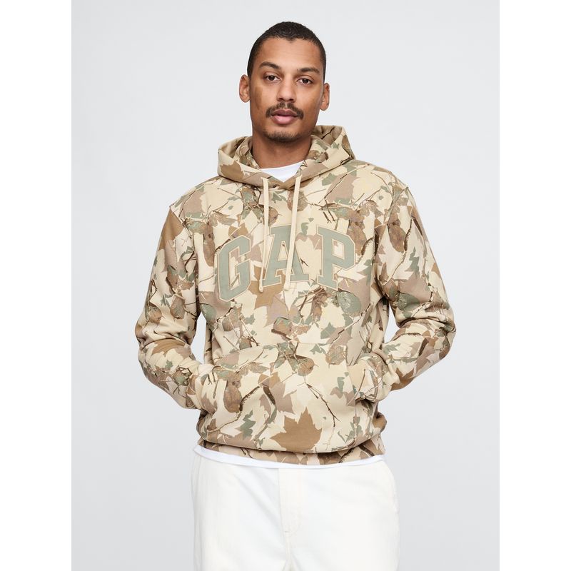 GAP - Polerón Hombre Logo Arch Sin Cierre Multicolor Gap
