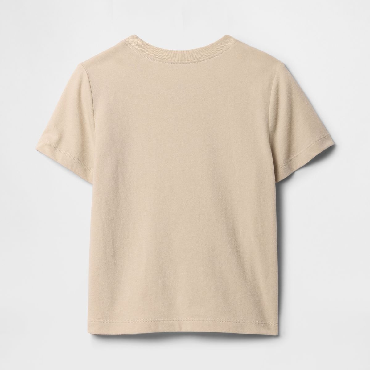 GAP - Polera Toddler Niño Logo Gráfica Manga Corta Beige Gap