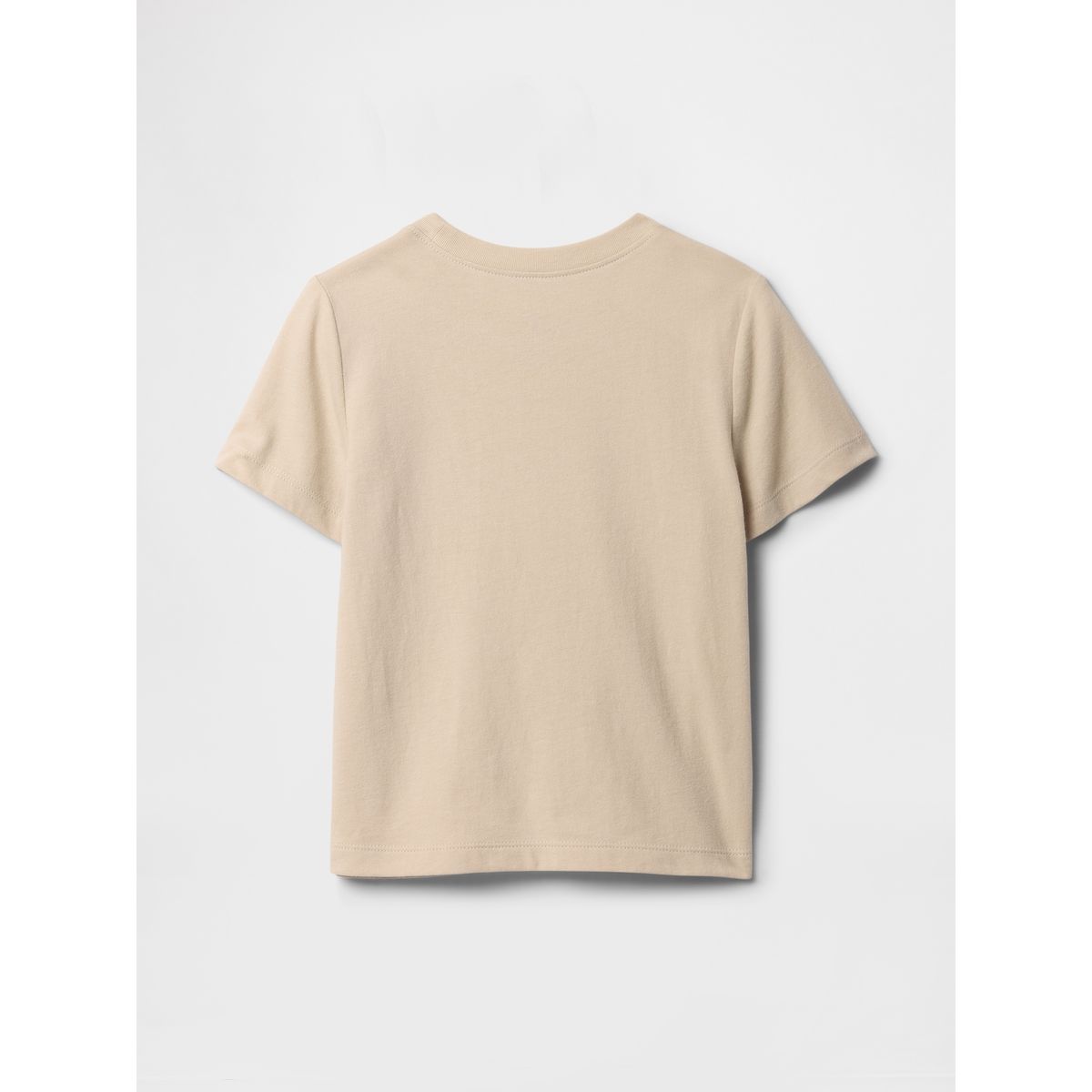 GAP - Polera Toddler Niño Logo Gráfica Manga Corta Beige Gap