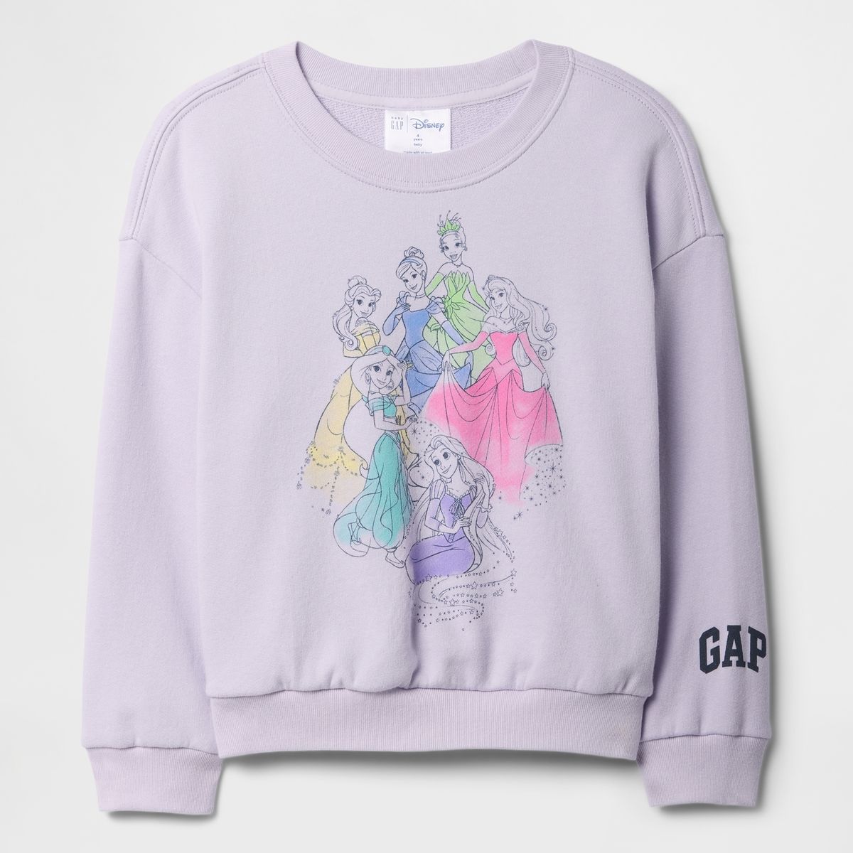 GAP - Polerón Toddler Niña Gap Disney Princess Sin Cierre Lila