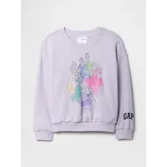 GAP - Polerón Toddler Niña Disney Princess Sin Cierre Lila