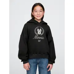 GAP - Polerón Niña Disney Oversized Con Cierre Negro