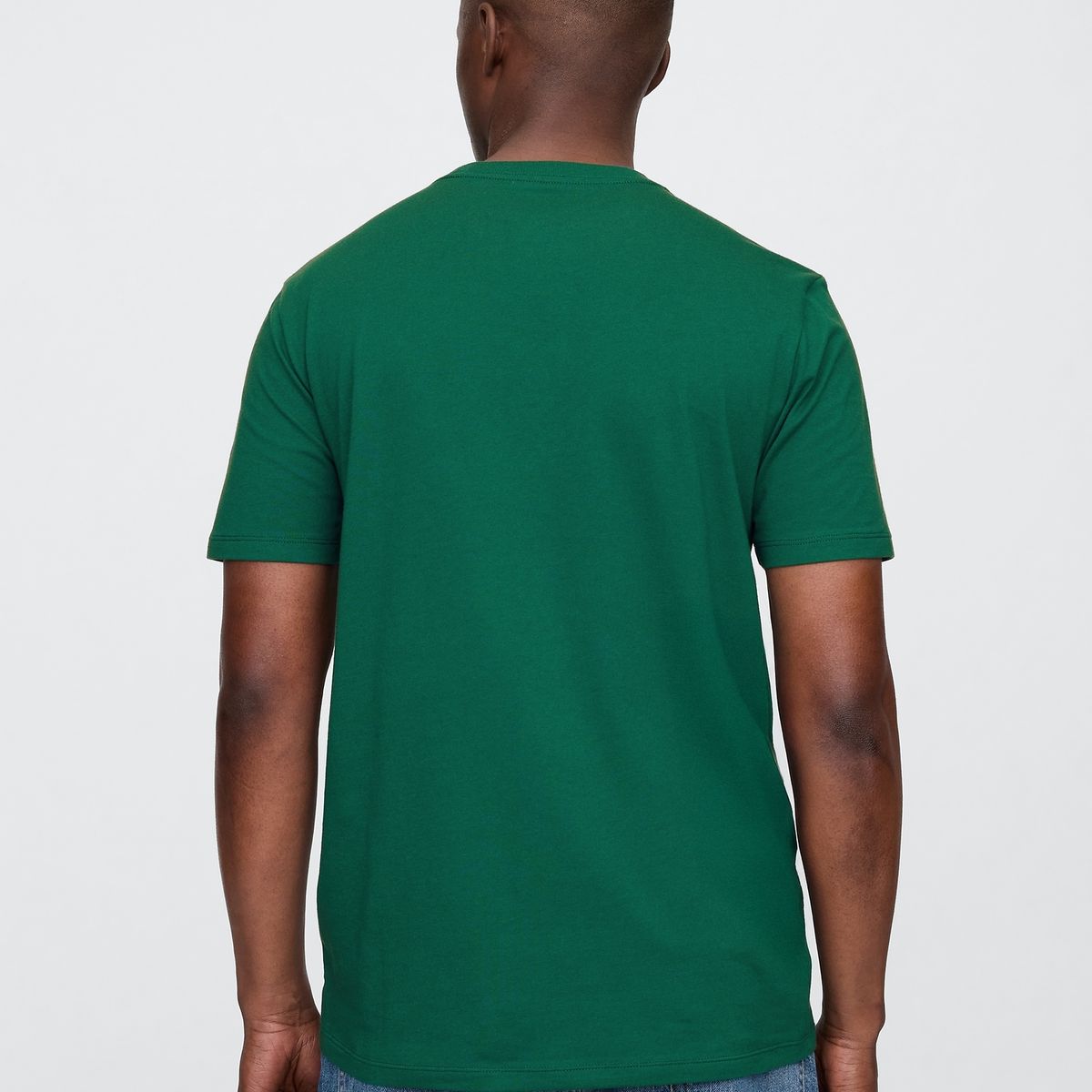 GAP - Polera Hombre Logo V25 Manga Corta Verde Gap
