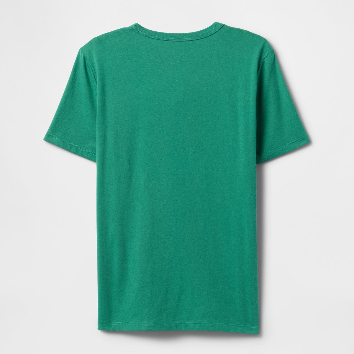 GAP - Polera Niño Gap Logo Yellow Manga Corta Verde