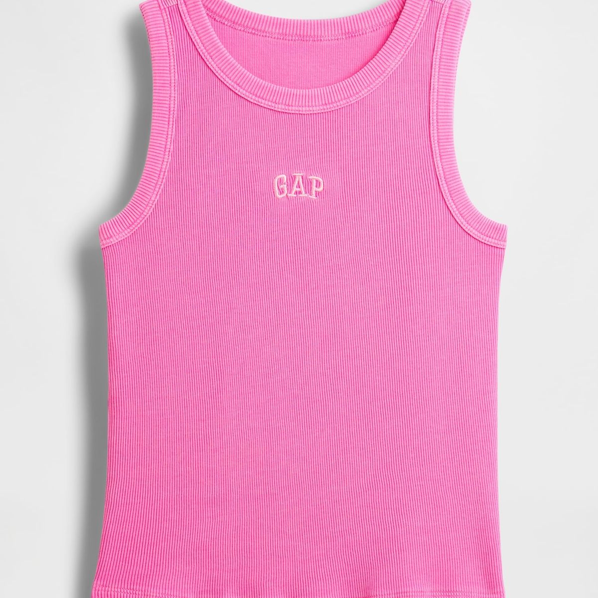 GAP - Polera Niña Logo Tank Sin Manga Rosado Gap