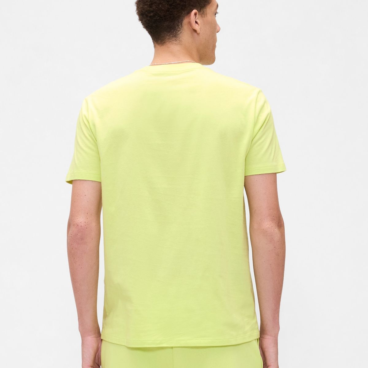 GAP - Polera Hombre Logo Manga Corta Amarillo Gap