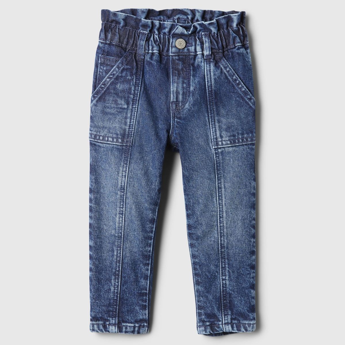 GAP - Jeans Toddler Niña Just Like Mom Ruffle Azul Gap