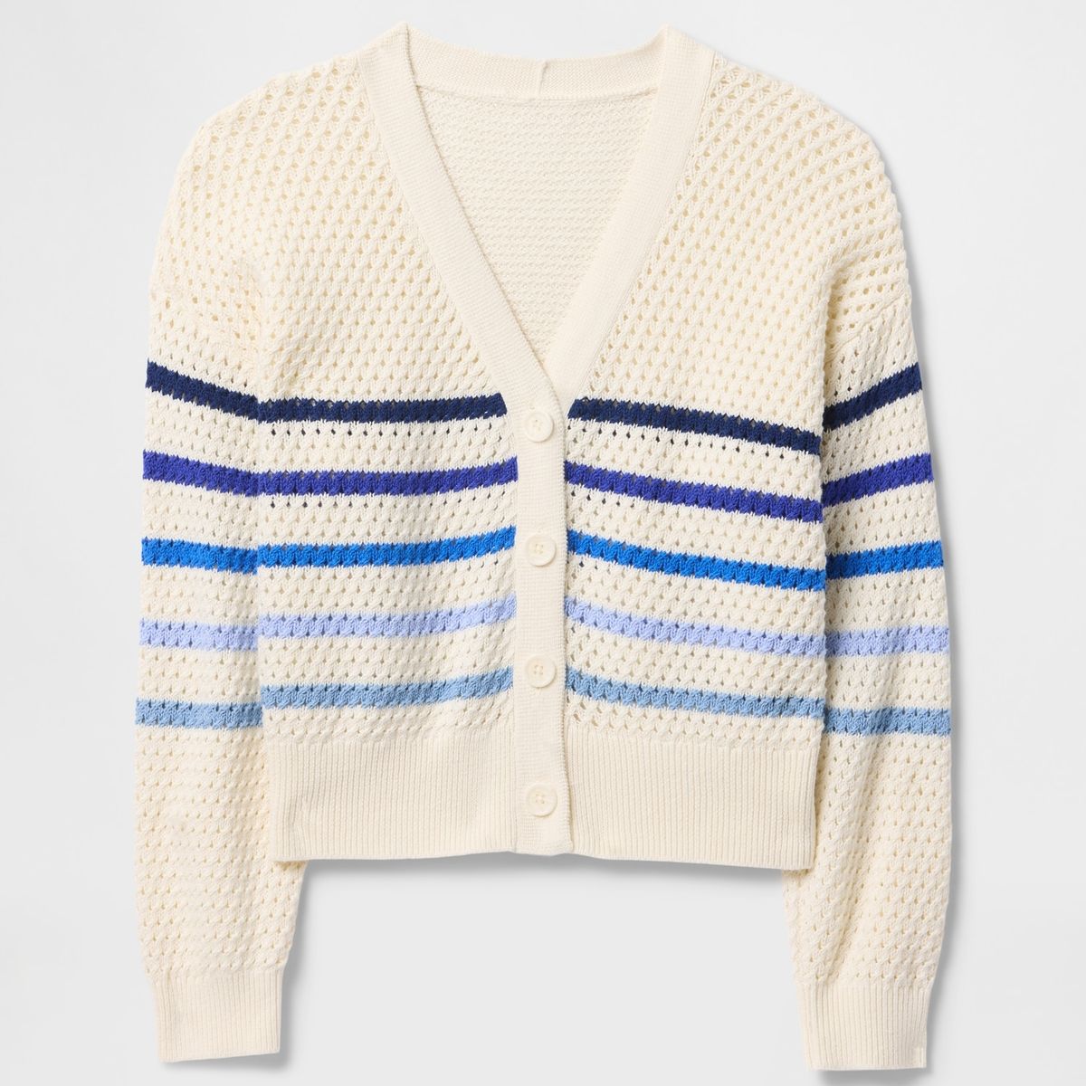 GAP - Sweater Cárdigan Niña Gap Crochet Multicolor