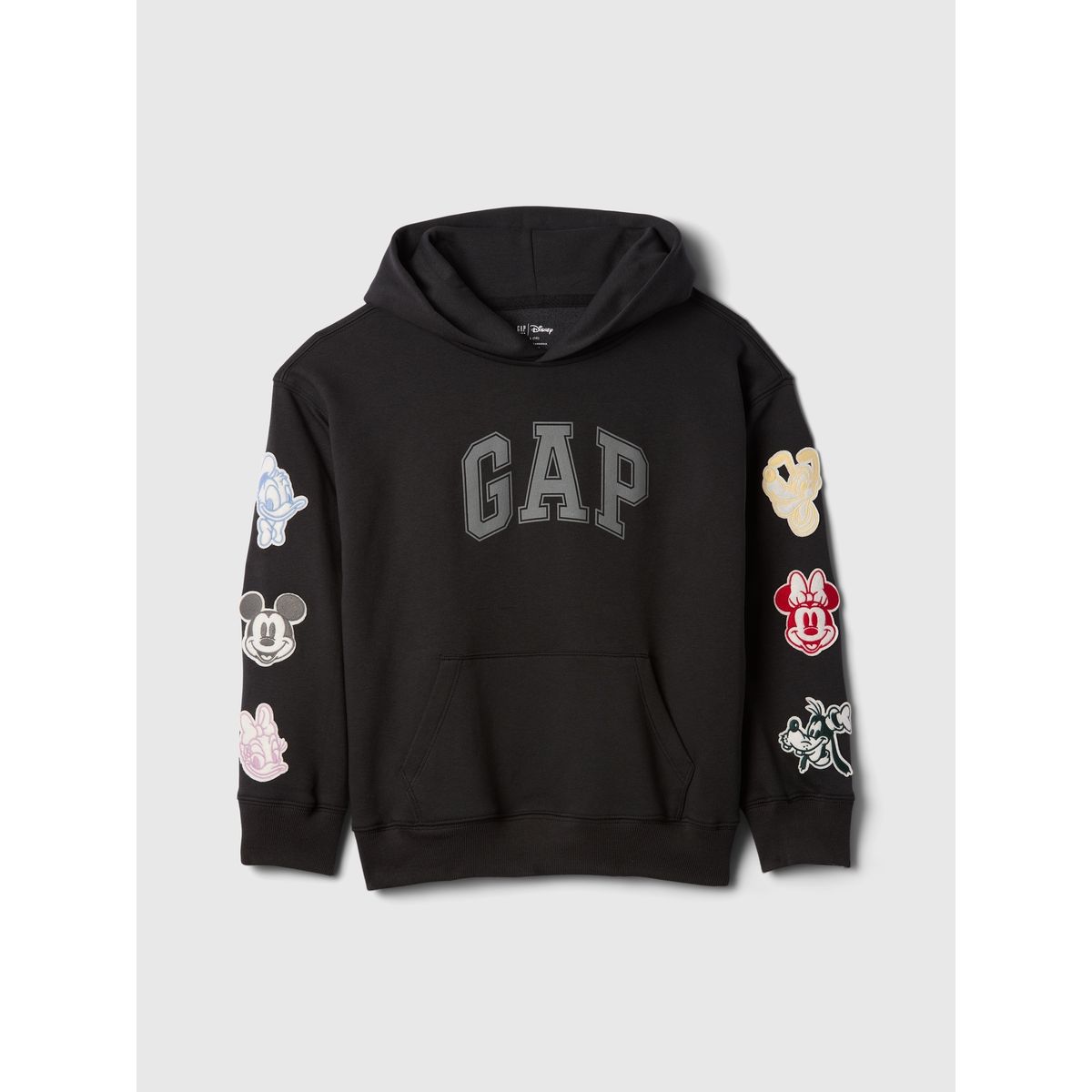 GAP - Polerón Niño Logo Disney Sin Cierre Negro Gap