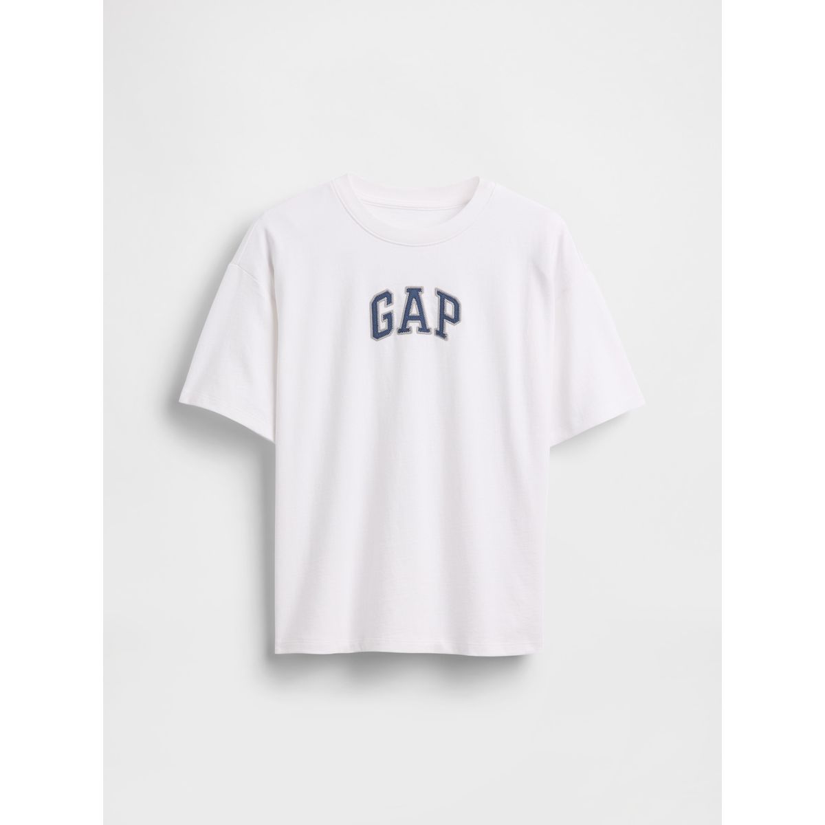 GAP - Polera Niño Gap Logo Original Manga Corta Blanco