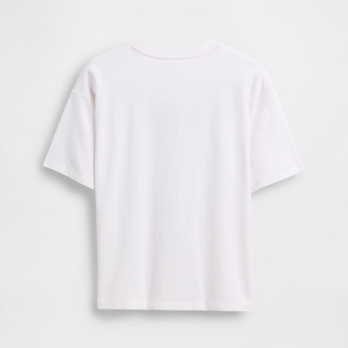 GAP - Polera Niño Gap Logo Original Manga Corta Blanco