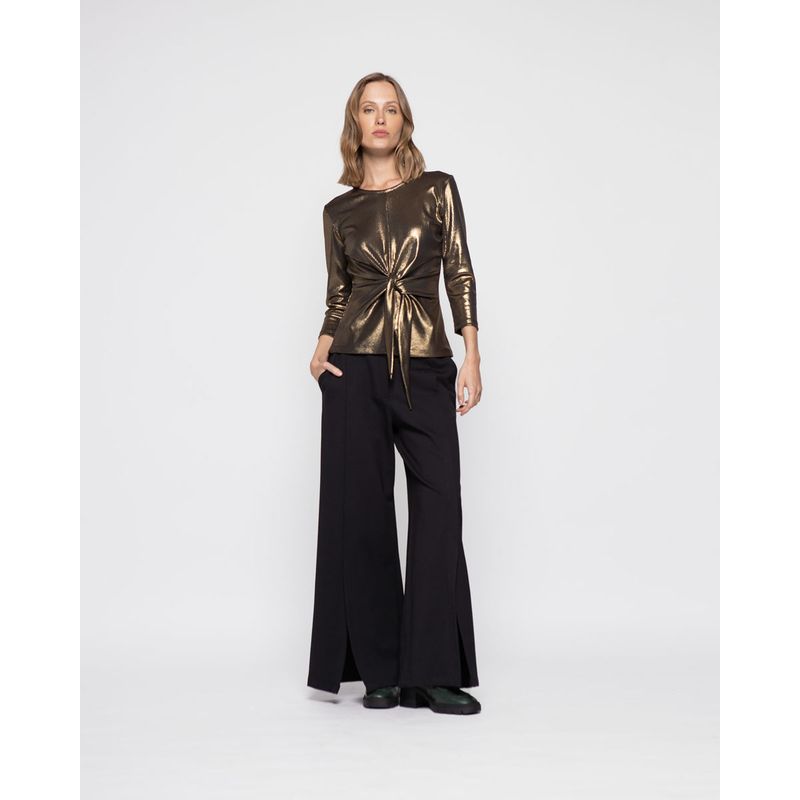 LUDOVICA - Polera Mujer Azucena Dorado Ludovica