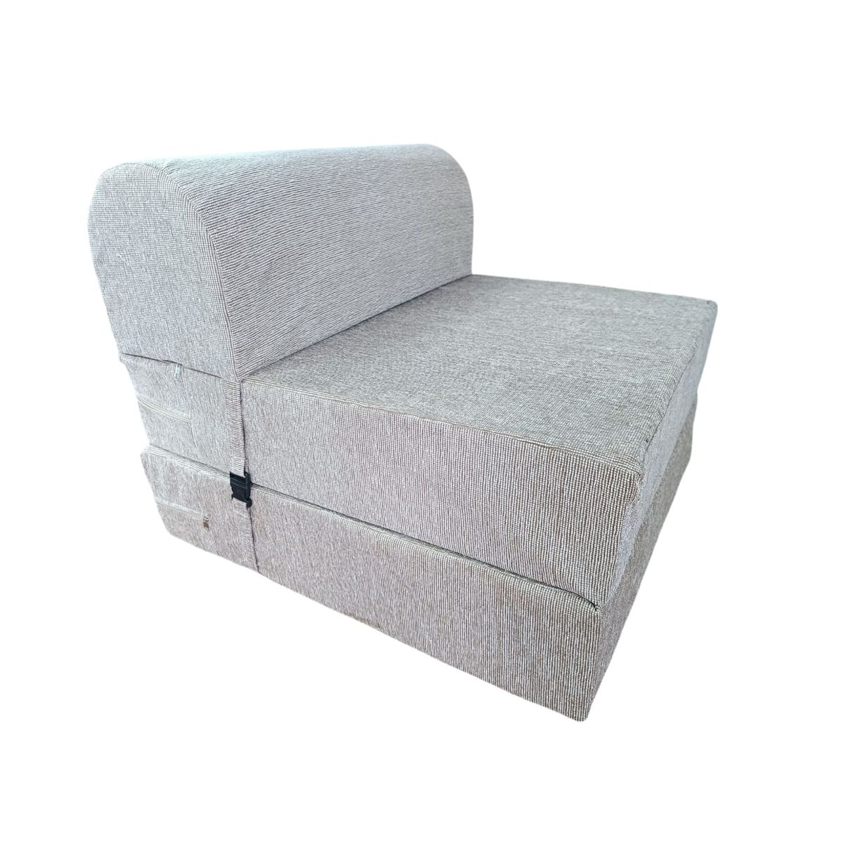 RECUTEX - SOFA CAMA ESPUMA   BEIGE  190X75X18 FULL