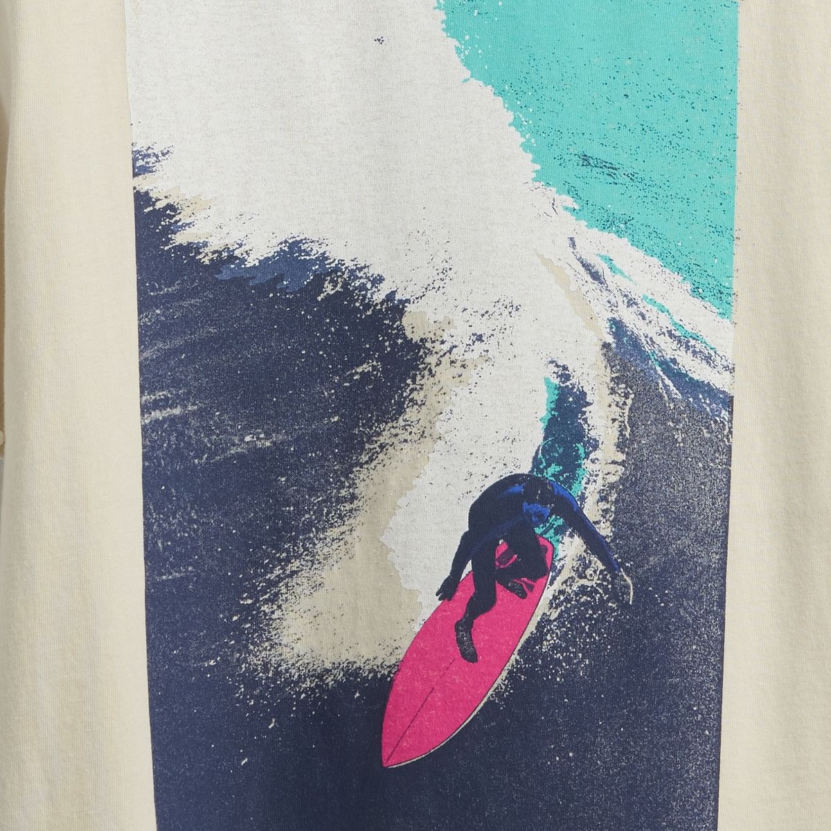 GAP - Polera Niño Surf Manga Corta Beige Gap