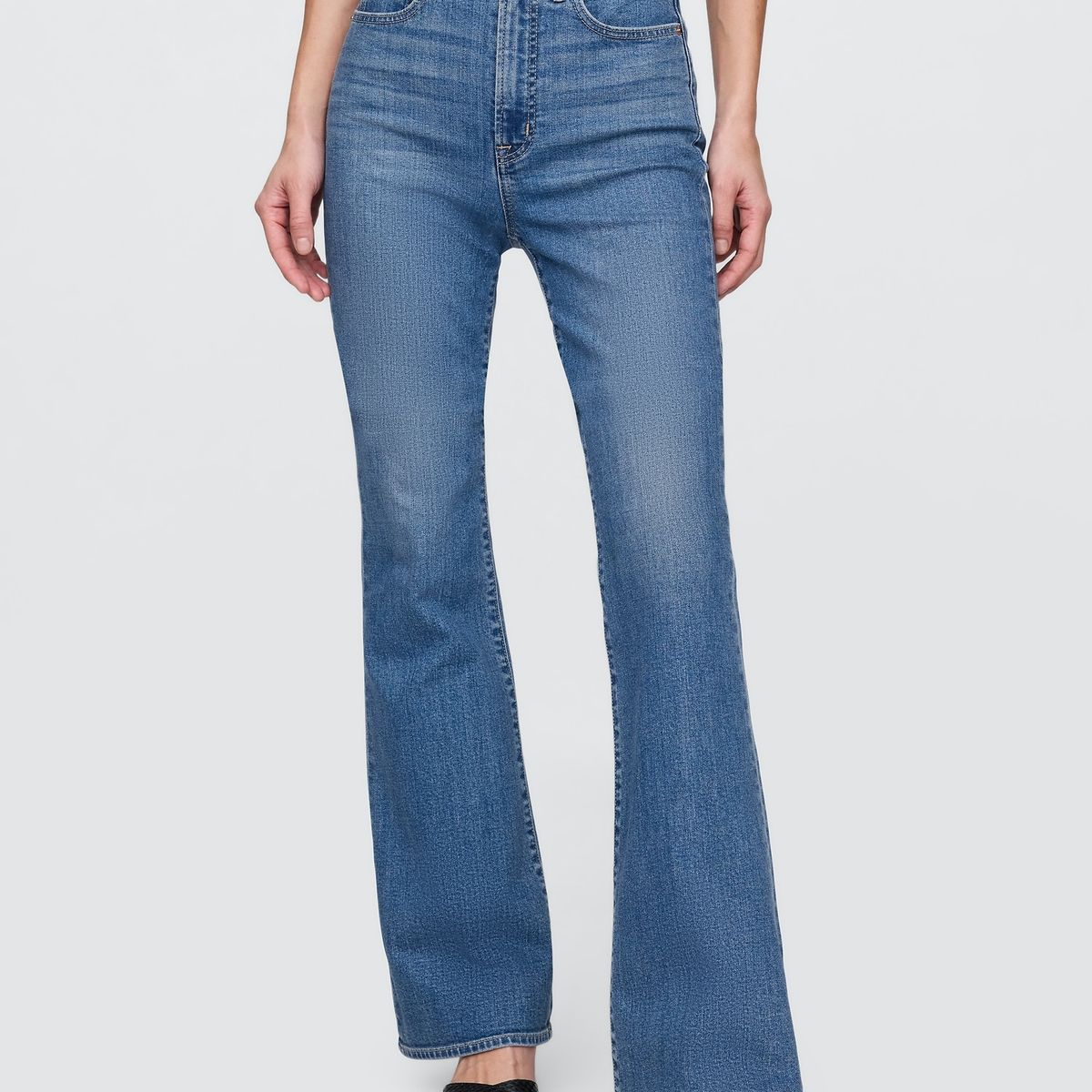 GAP - Jeans Mujer Flare 70S Azul Gap