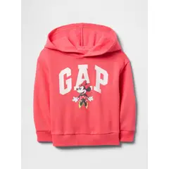 GAP - Polerón Toddler Niña Disney Logo Sin Cierre Naranjo