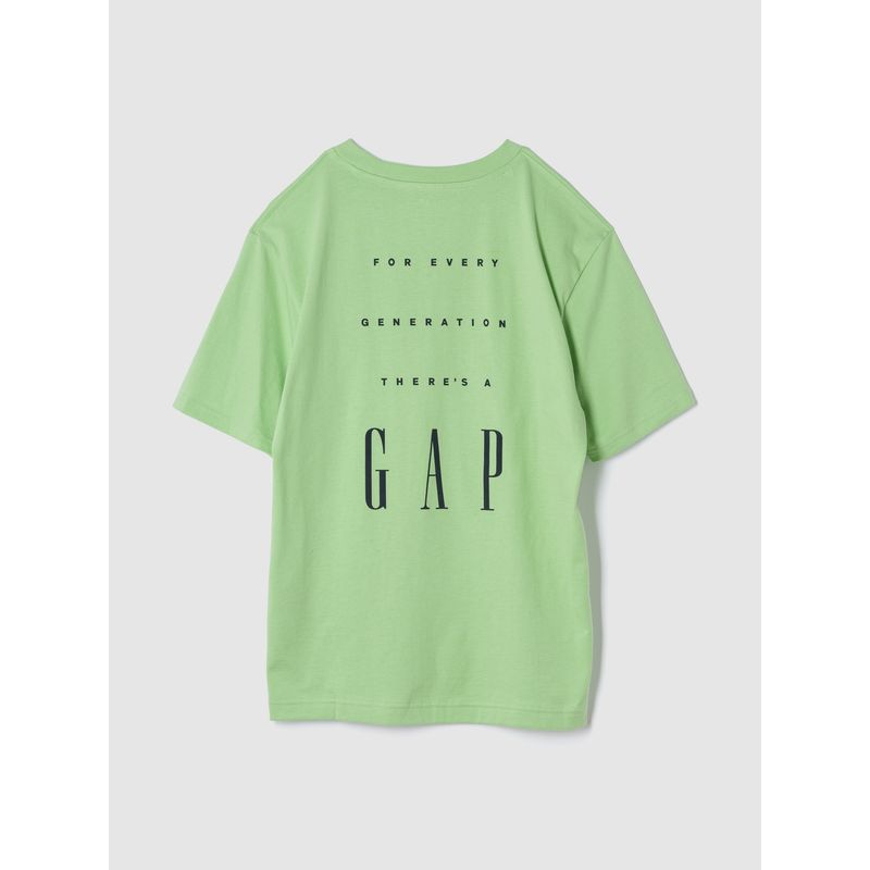 GAP - Polera Hombre Logo 90S Manga Corta Verde Gap