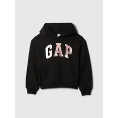 GAP - Polerón Niña Basic Heritage Sin Cierre Negro
