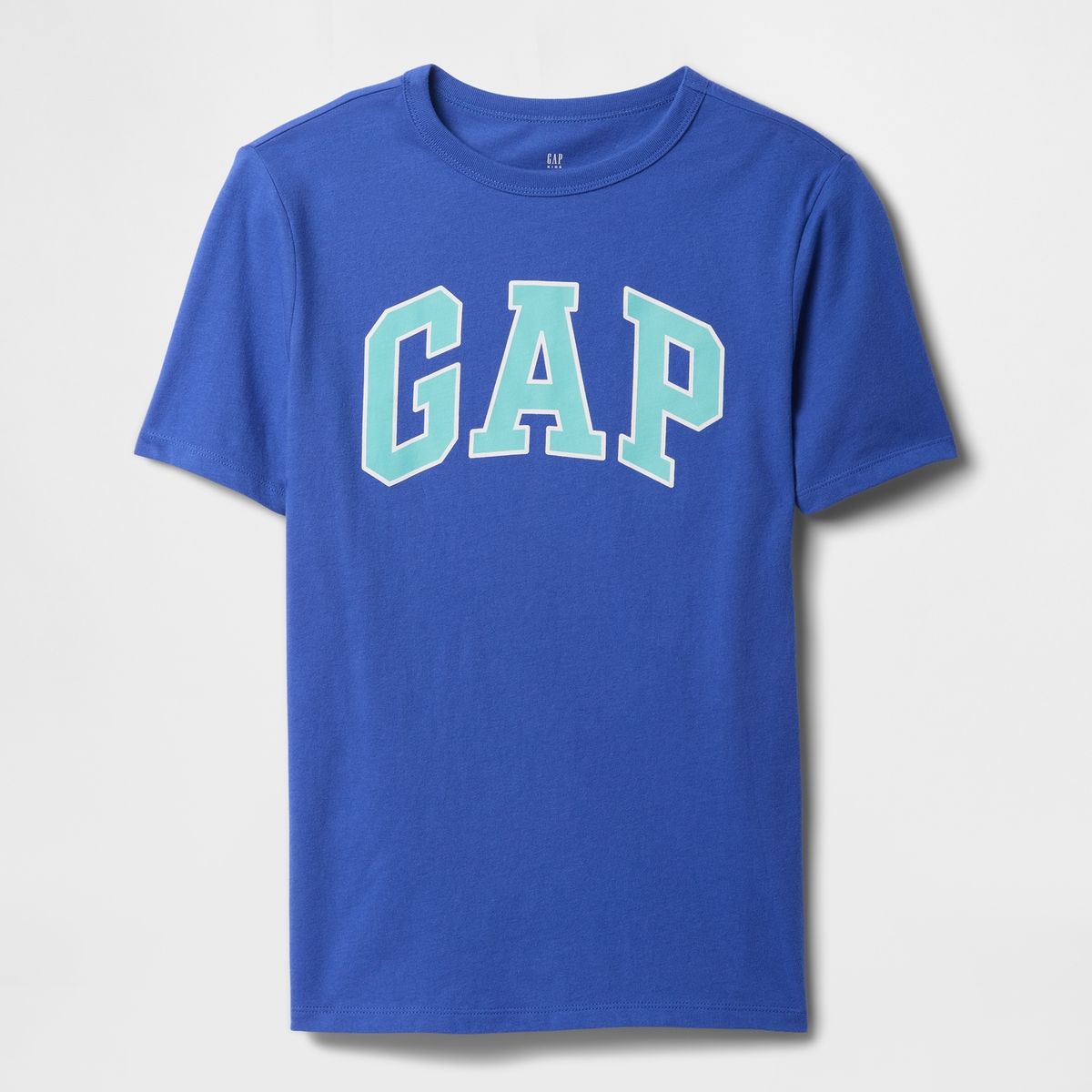 GAP - Polera Niño Logo Value Manga Corta Azul Gap