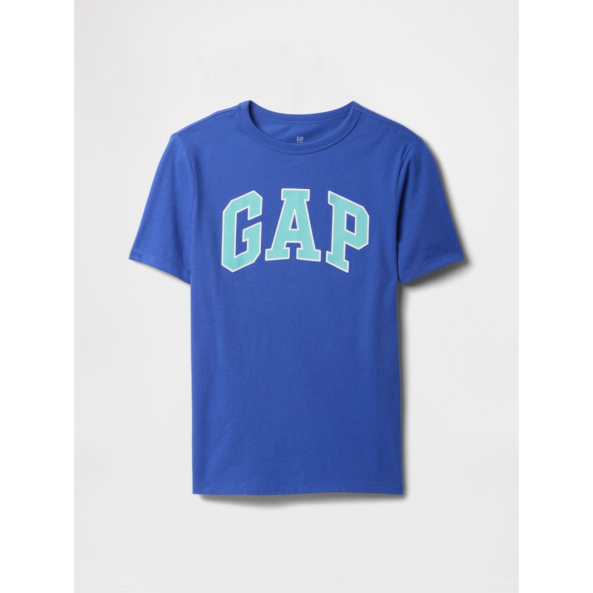 GAP - Polera Niño Logo Value Manga Corta Azul Gap