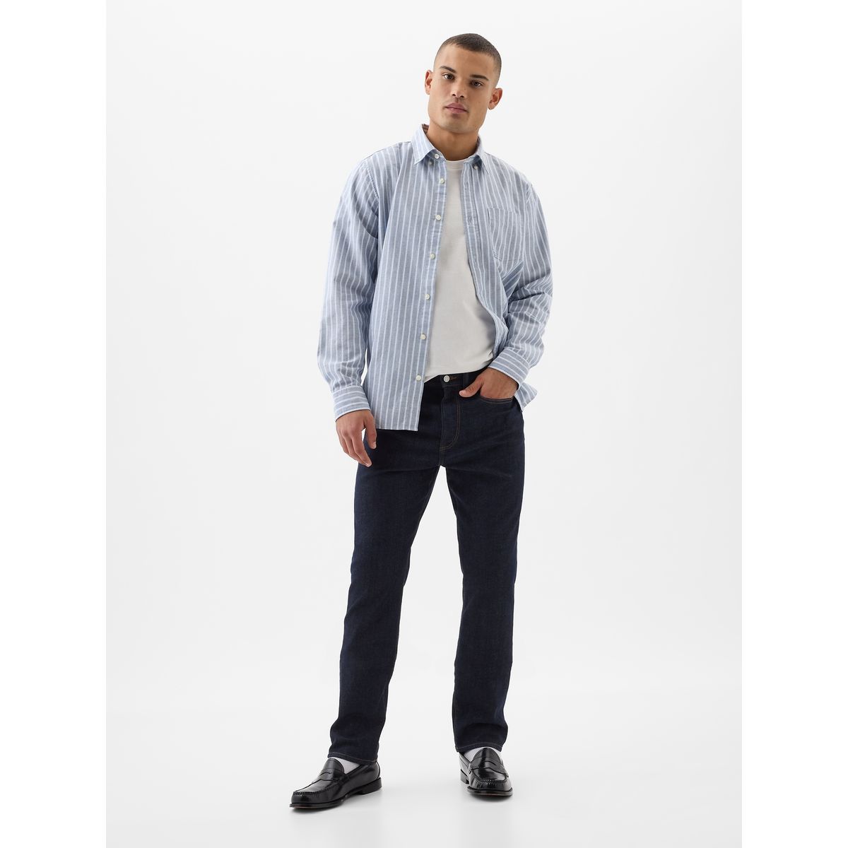 GAP - Jeans Hombre Slim Rinse Wash Azul Gap