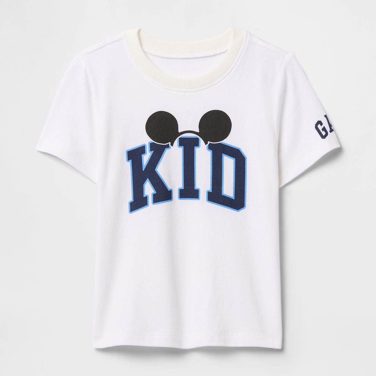 GAP - Polera Toddler Niño Disney Logo Manga Corta Blanco Gap