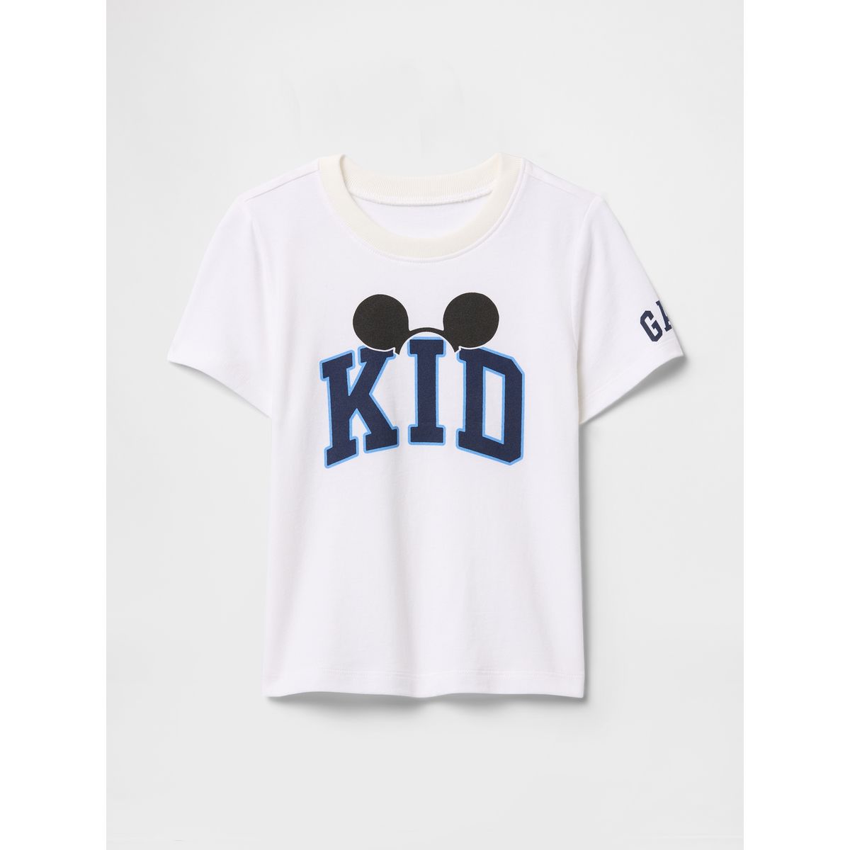 GAP - Polera Toddler Niño Disney Logo Manga Corta Blanco Gap