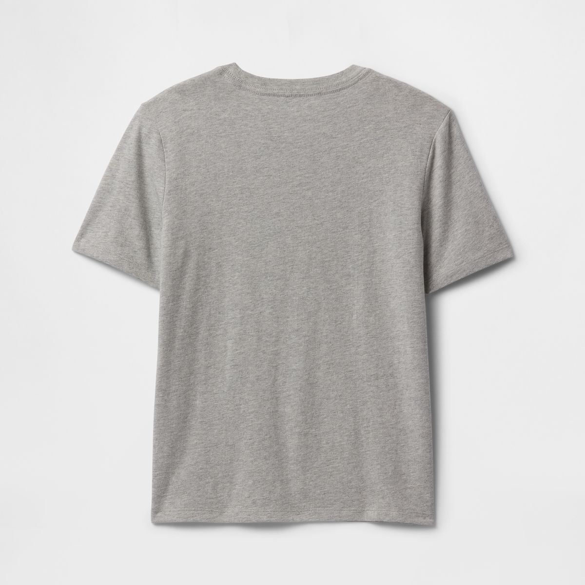 GAP - Polera Niño Pocket Original Manga Corta Gris Gap
