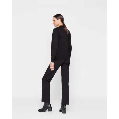 LUDOVICA - Sweater Mujer Calendula Negro