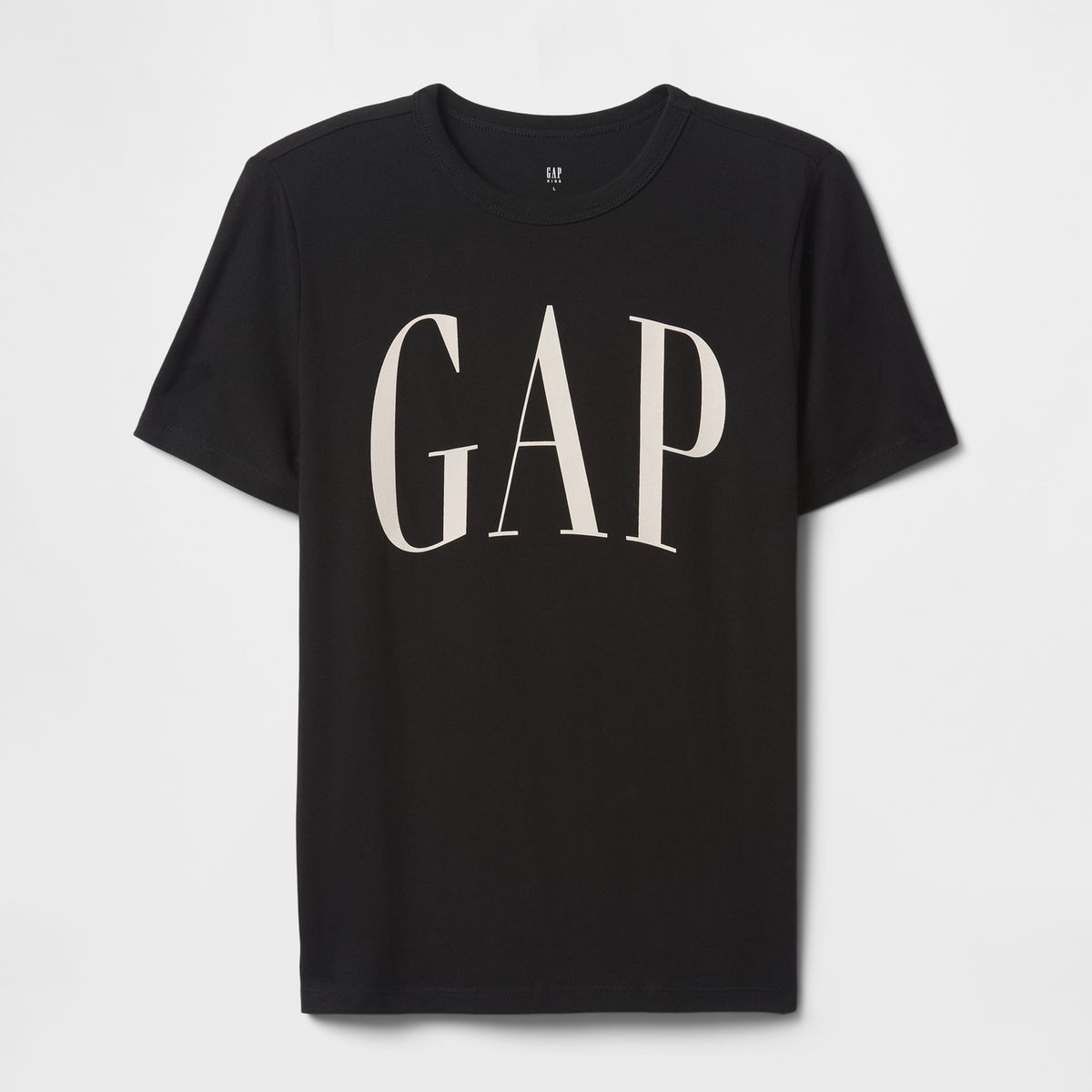 GAP - Polera Niño Logo Arch Manga Corta Negro Gap