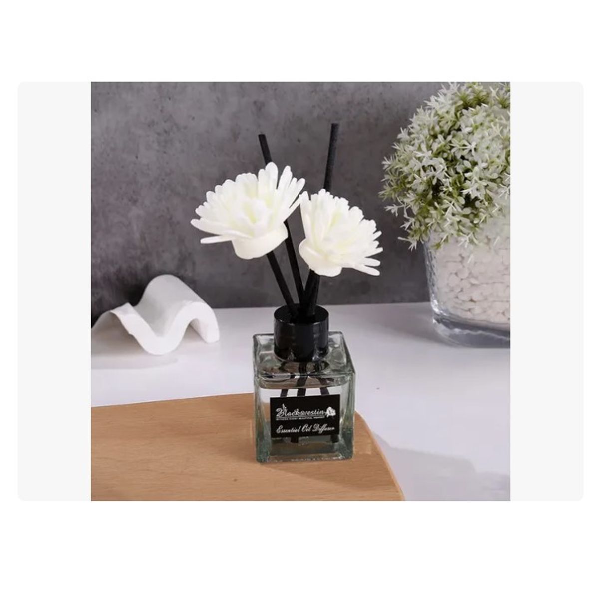 OFERTABKN - Pack 4 Difusor Ambiental + Varillas Aromatizador 50 Ml Rosas
