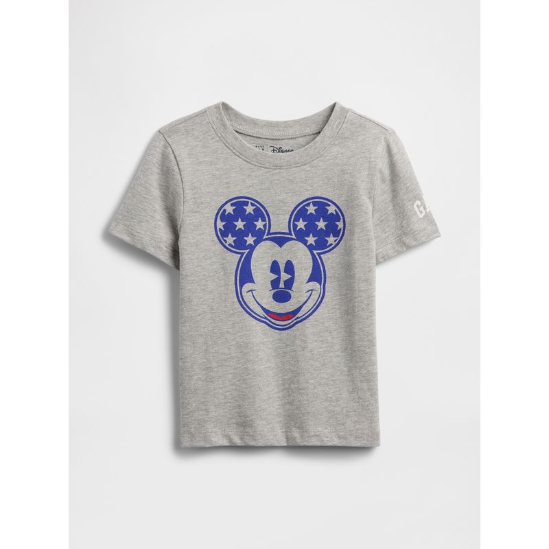 GAP - Polera Toddler Niño Disney Manga Corta Gris Gap
