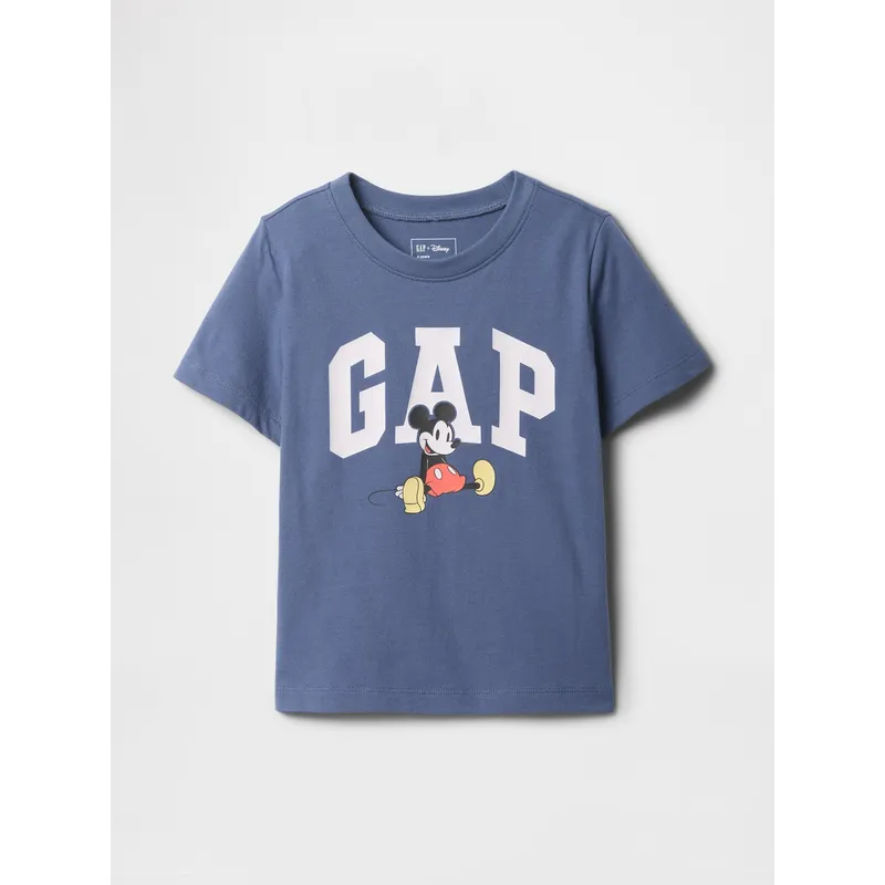 GAP - Polera Toddler Niño Mickey Mouse Manga Corta Azul Gap