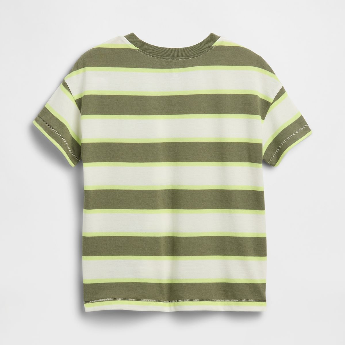 GAP - Polera Toddler Niño Pocket Colors Manga Corta Verde Gap