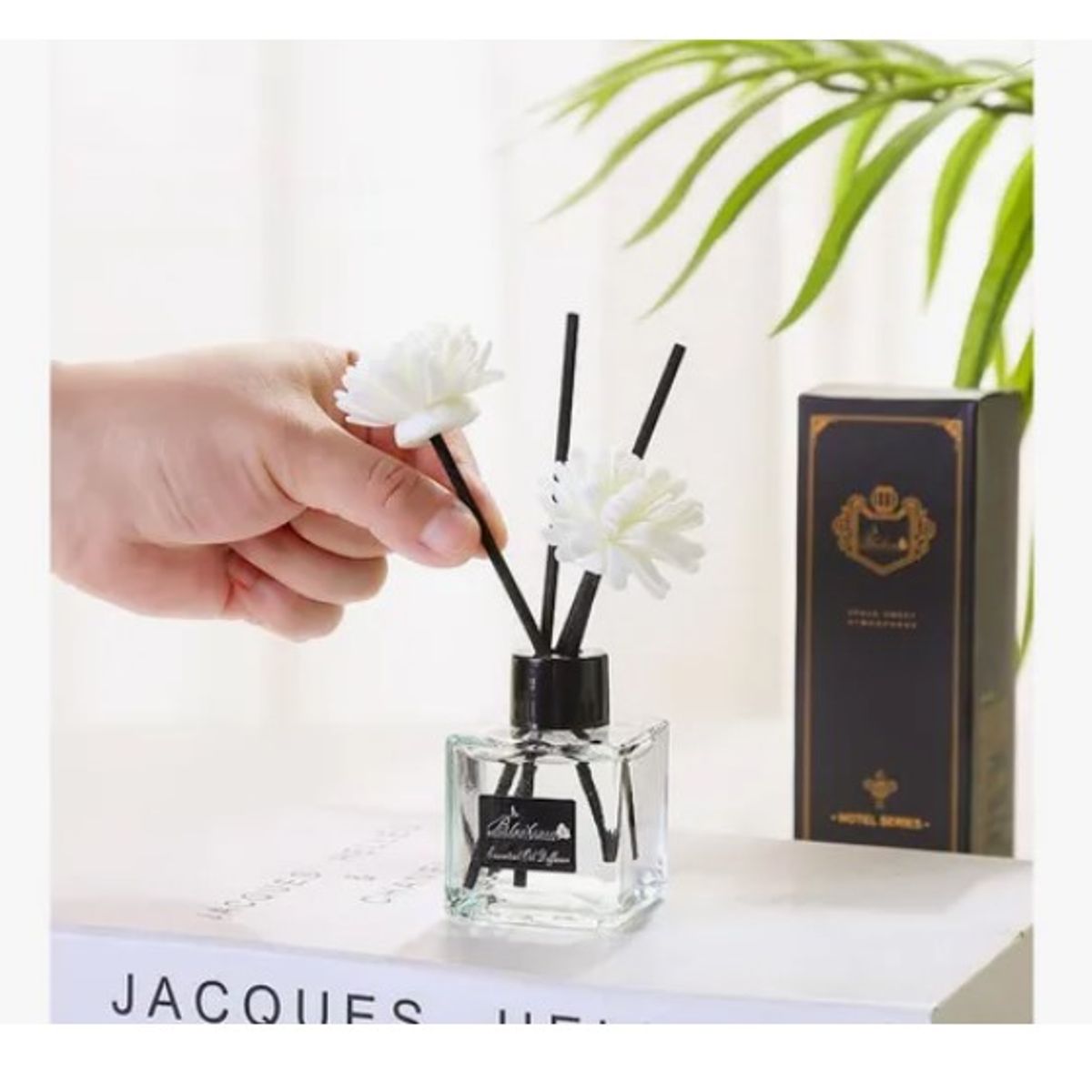 OFERTABKN - Difusor Ambiental + Varillas Aromatizador 50 Ml Hilton