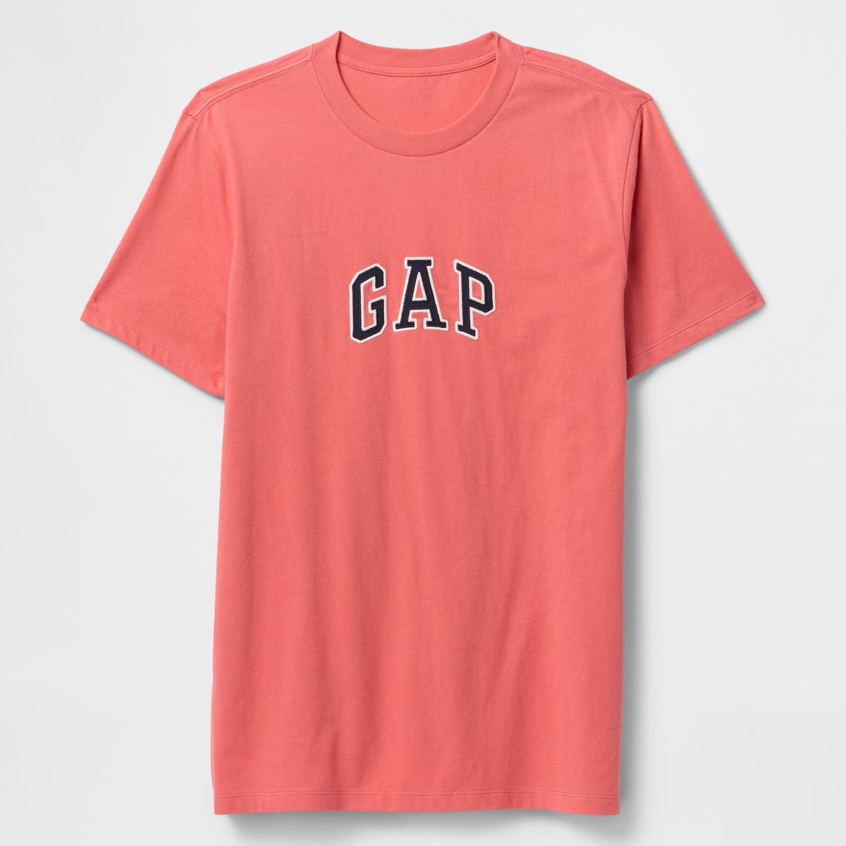 GAP - Polera Hombre Gap Logo Manga Corta Naranjo