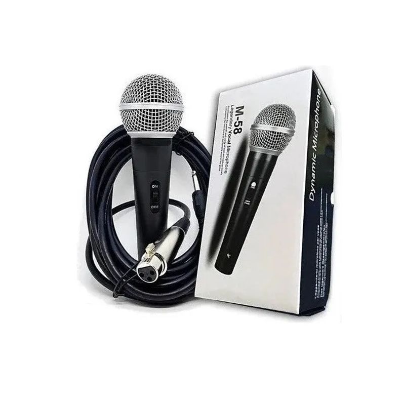 GENERICO - Micrófono Vocal Profesional Sm58 Dinámico Cardioide Karaoke