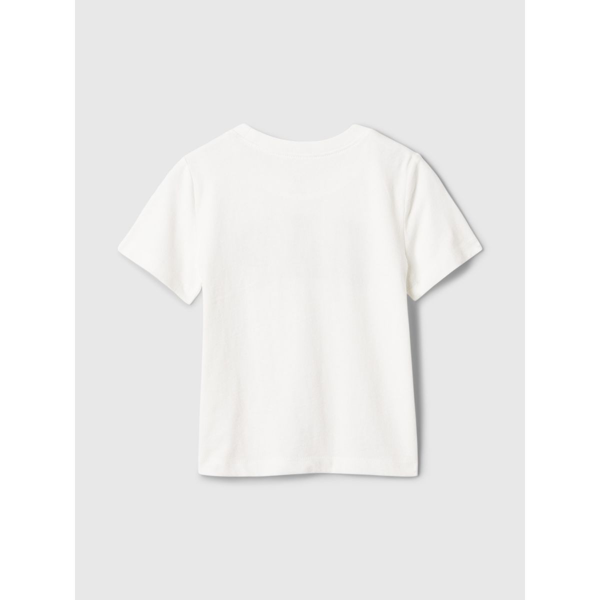 GAP - Polera Toddler Niño Logo V25 Manga Corta Blanco Gap
