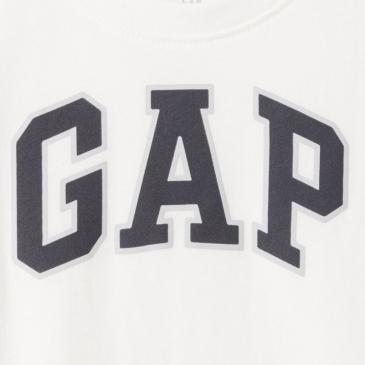 GAP - Polera Toddler Niño Logo V25 Manga Corta Blanco Gap
